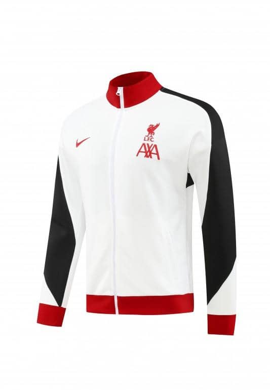 24/25 Liverpool White Full Zipper Jacket +Long Pants - Image 21