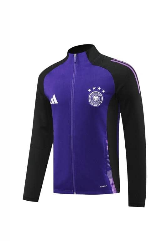 2024 Germany Purple Full Zipper Jacket +Long Pants - Image 22