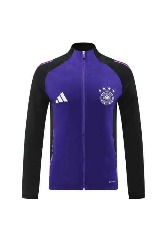 2024 Germany Purple Full Zipper Jacket +Long Pants - Image 23