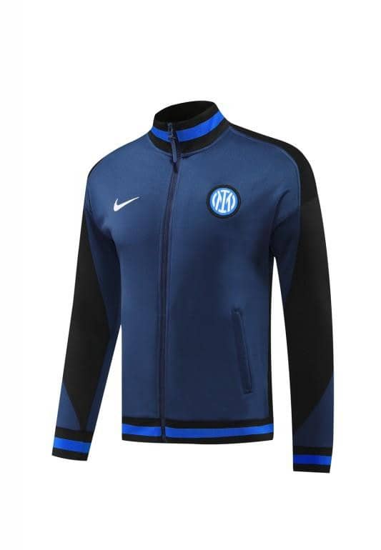 24/25 Inter Milan Navy Full Zipper Jacket +Long Pants - Image 21