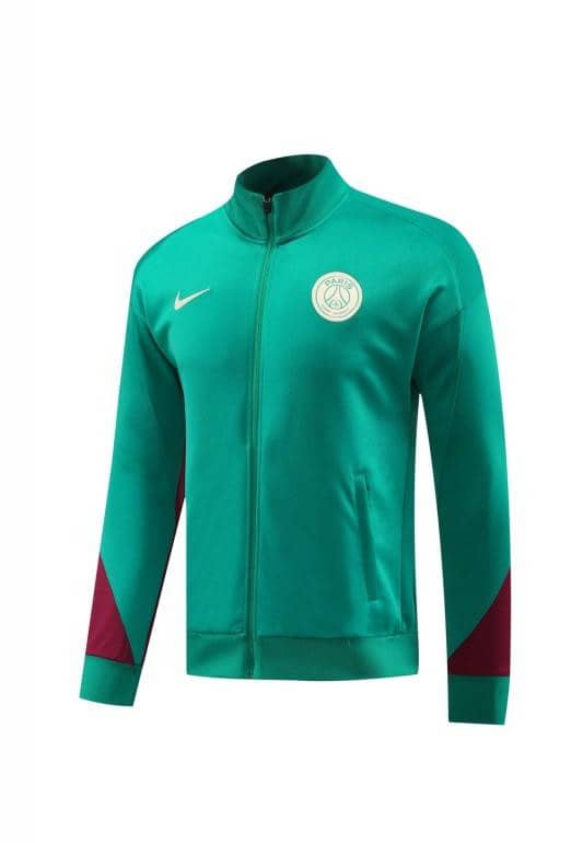 24/25 PSG Green Full Zipper Jacket +Long Pants - Image 21
