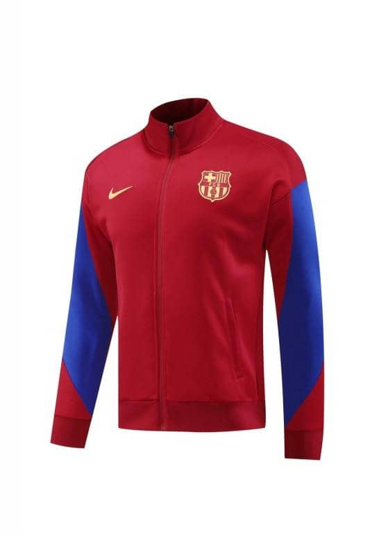 24/25 Barcelona Red Full Zipper Jacket +Long Pants - Image 21