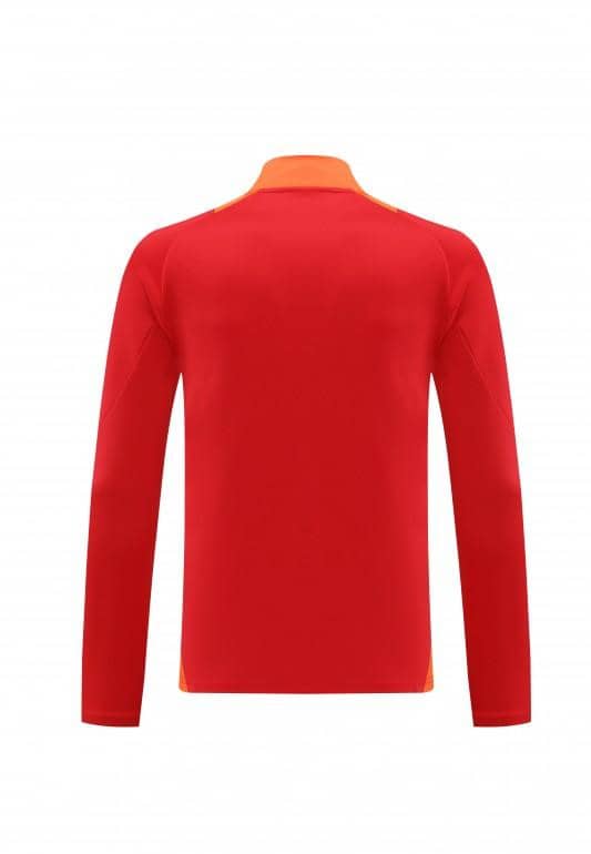 24/25 Bayern Munich Red Full Zipper Jacket +Long Pants - Image 16
