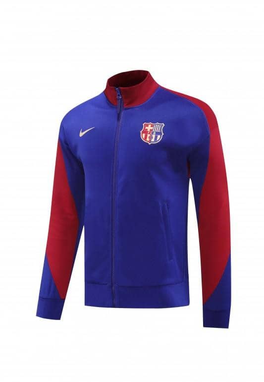 24/25 Barcelona Blue/Red Full Zipper Jacket +Long Pants - Image 16