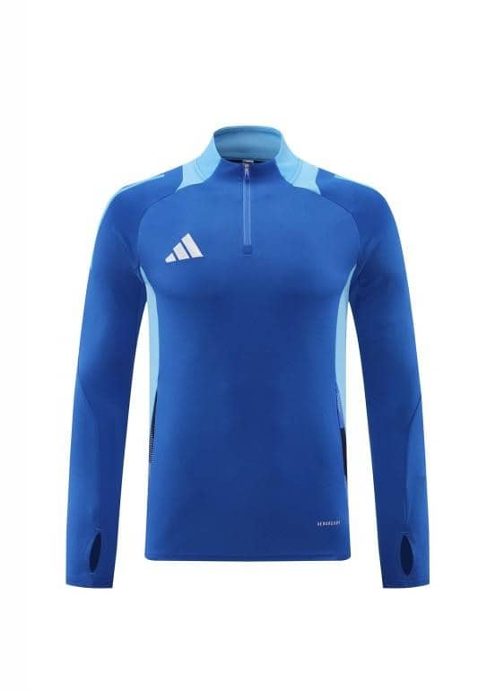 2024 Adidas Blue Half Zipper Jacket +Long Pants - Image 22
