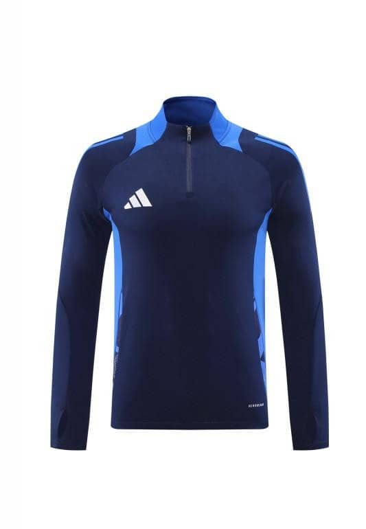 2024 Adidas Navy Half Zipper Jacket +Long Pants - Image 21