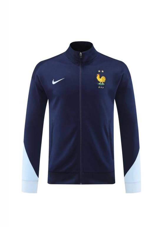 2024 France Navy Full Zipper Jacket +Long Pants - Image 22