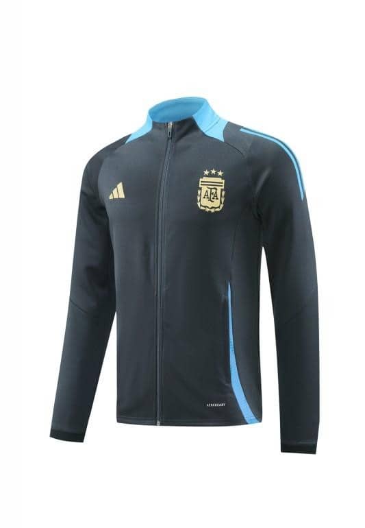 2024 Argentina Black Full Zipper Jacket +Long Pants - Image 22