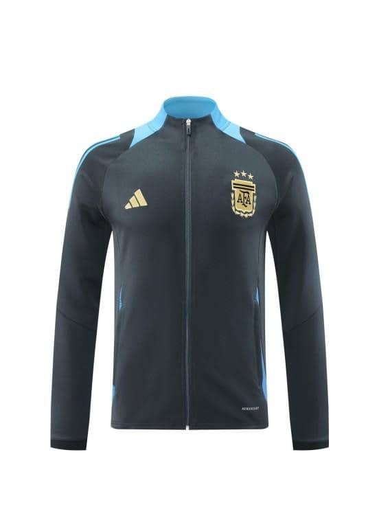 2024 Argentina Black Full Zipper Jacket +Long Pants - Image 23