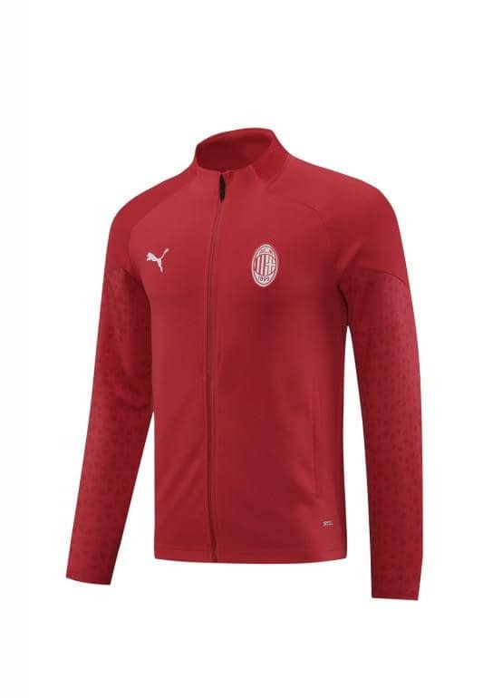 23/24 AC Milan Full Zipper Jacket+Pants - Image 7