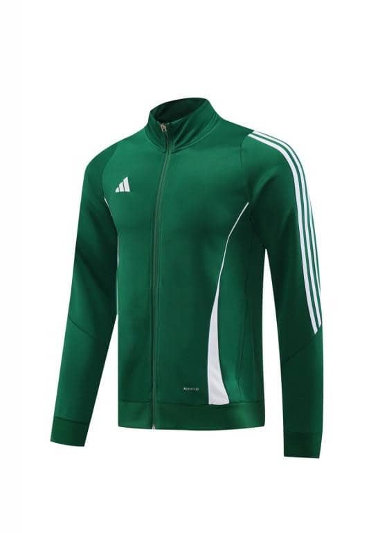 2024 Adidas Green/White Full Zipper Jacket+Pants - Image 11