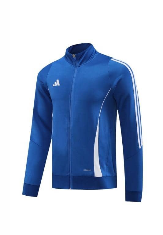 2024 Adidas Blue Half Zipper Jacket+Pants - Image 21