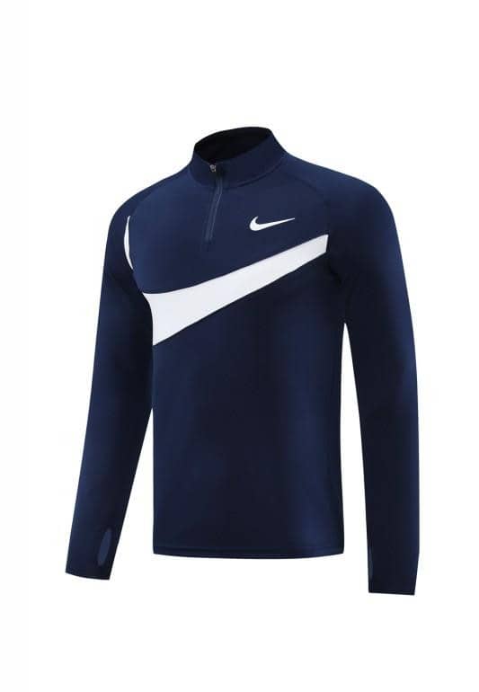 2024 Nike Navy/White Half Zipper Jacket+Pants - Image 11