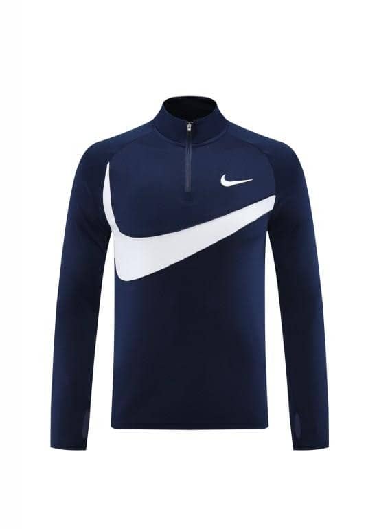 2024 Nike Navy/White Half Zipper Jacket+Pants - Image 12