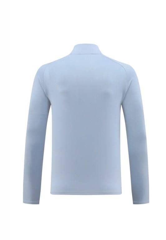 2024 Nike Light Blue Half Zipper Jacket+Pants - Image 12