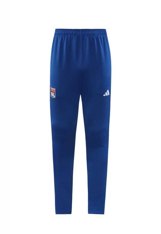 23/24  Olympique Lyonnais Lyon Blue/Pink Full Zipper Jacket+Pants - Image 13