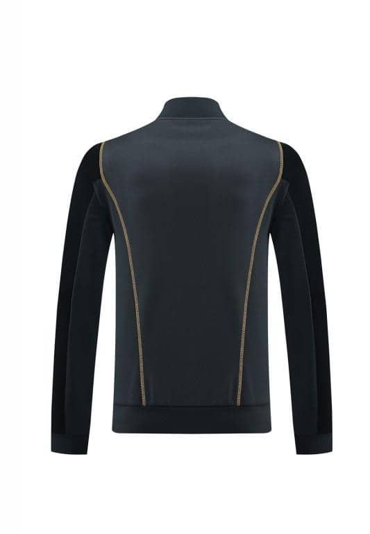 23/24 Real Madrid Grey/Black Full Zipper Jacket+Pants - Image 11