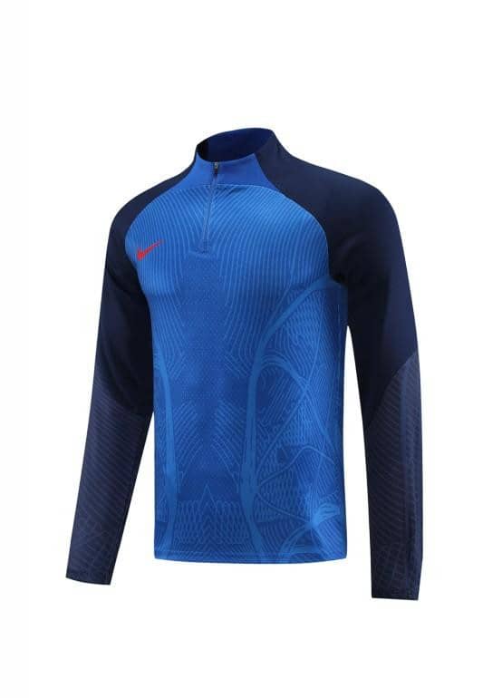 2024 Nike Blue/Navy Half Zipper Jacket+Pants - Image 8