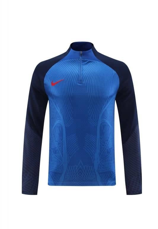 2024 Nike Blue/Navy Half Zipper Jacket+Pants - Image 9