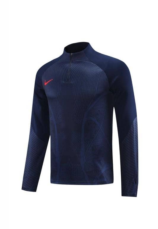 2024 Nike Navy Half Zipper Jacket+Pants - Image 9