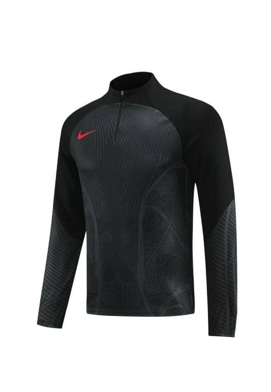 2024 Nike Black Half Zipper Jacket+Pants - Image 17