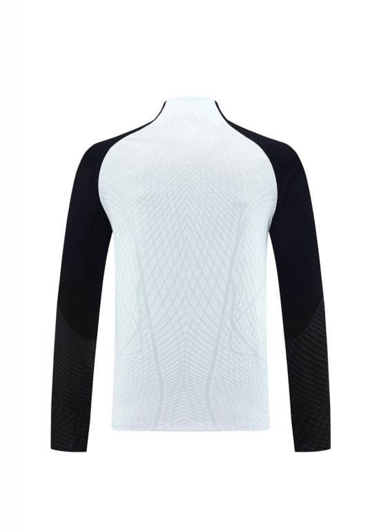 2024 Nike White/Black Half Zipper Jacket+Pants - Image 14