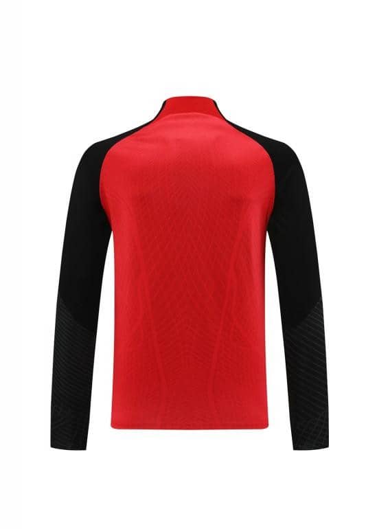 2024 Nike Red/Black Half Zipper Jacket+Pants - Image 5