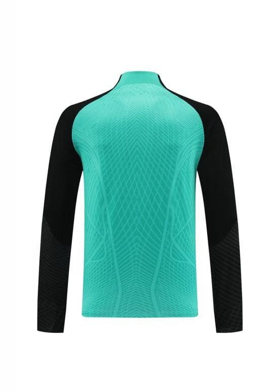 2024 Nike Green/Black Half Zipper Jacket+Pants - Image 2