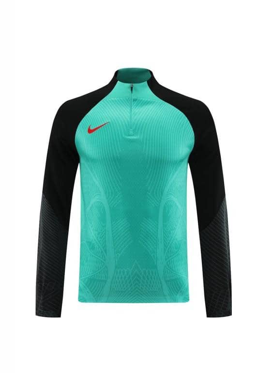 2024 Nike Green/Black Half Zipper Jacket+Pants - Image 4