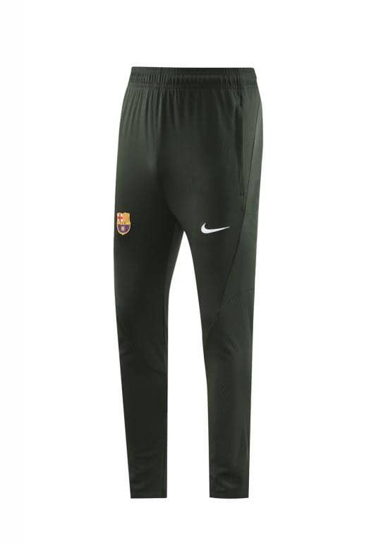 23/24 Barcelona Dark Green Half Zipper Jacket+Pants - Image 12