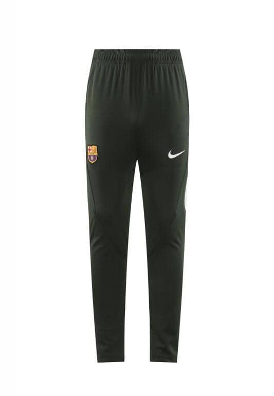 23/24 Barcelona Dark Green Half Zipper Jacket+Pants - Image 13