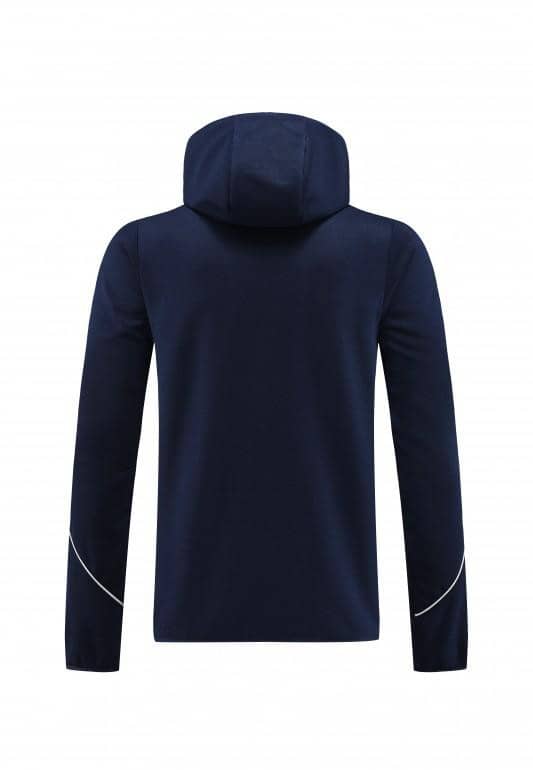 2023 Adidas Navy Hoodie Full Zipper Jacket +Pants - Image 16