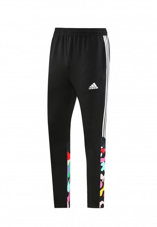 2023 Adidas Black Full Zipper Jacket With Colorful Sleeve+Pants - Image 16