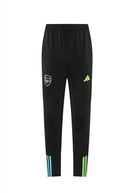 23/24 Arsenal Green/Black Full Zipper Jacket+Pants - Image 11