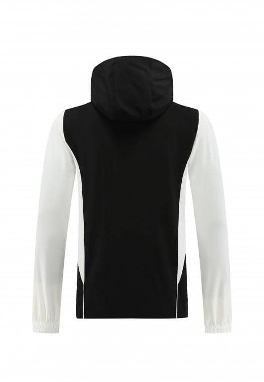 23/24 Adidas Black/White Full Zipper Jacket+Pants - Image 15