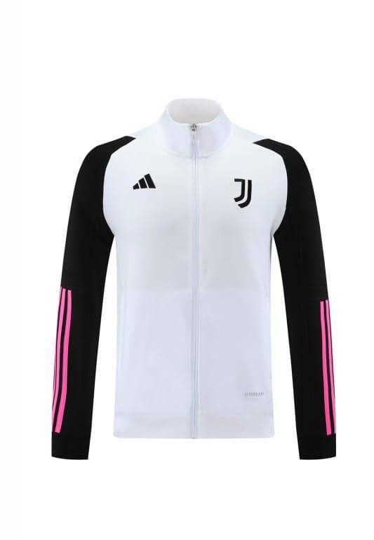 23/24 Juventus White Full Zipper Jacket+Pants - Image 17