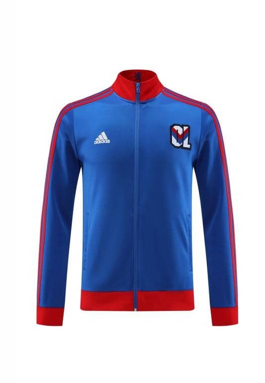 23/24 Olympique Lyonnais Blue Lyon Blue Full Zipper Jacket+Pants - Image 8