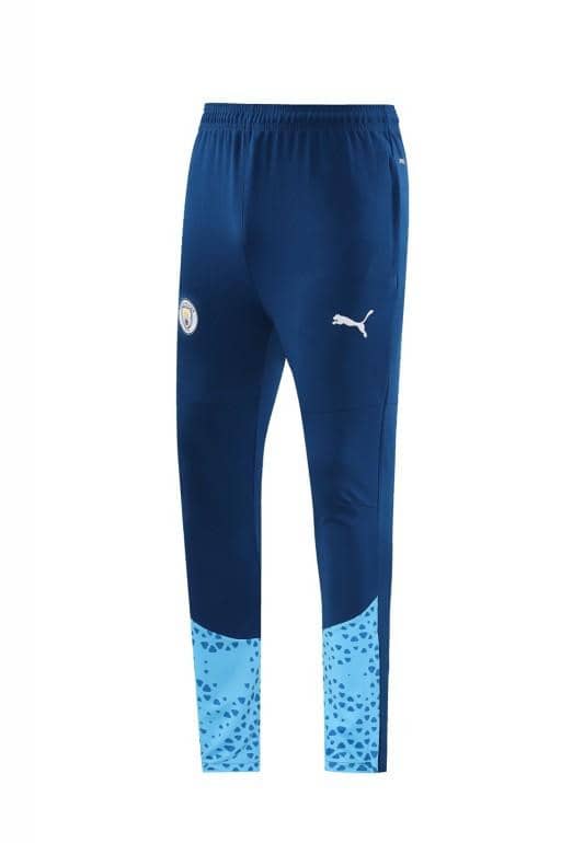 23/24 Manchester City Blue Half Zipper Jacket+Pants - Image 7