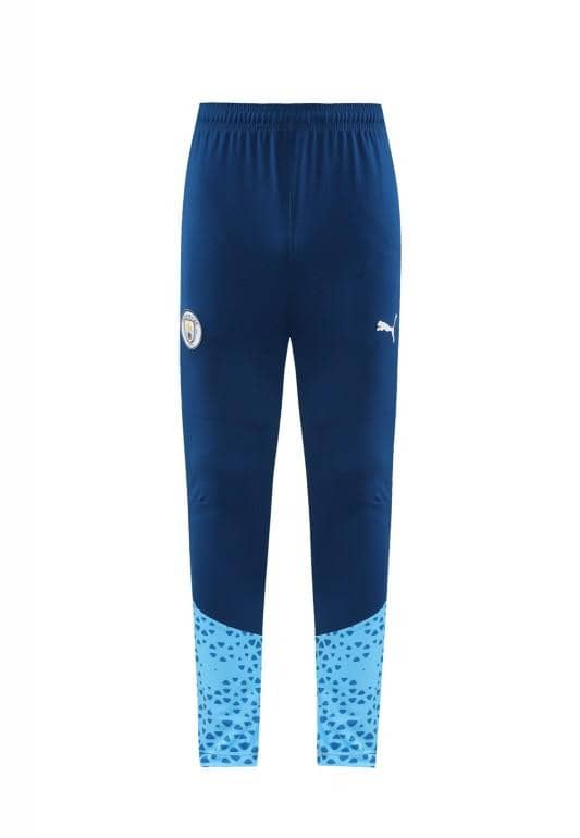 23/24 Manchester City Blue Half Zipper Jacket+Pants - Image 8