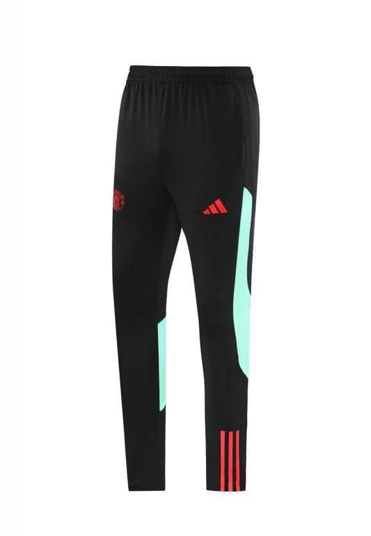 23/24 Manchester United Black Half Zipper Jacket+Pants - Image 20