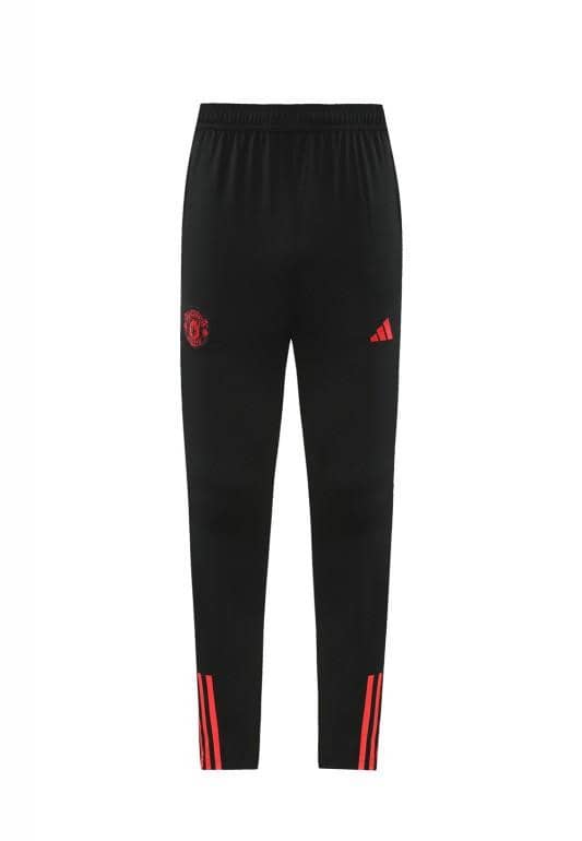 23/24 Manchester United Black Half Zipper Jacket+Pants - Image 21