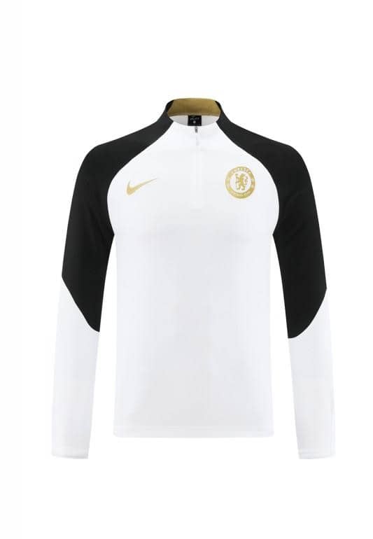 23/24 Chelsea White  Half Zipper Jacket+Pants - Image 5