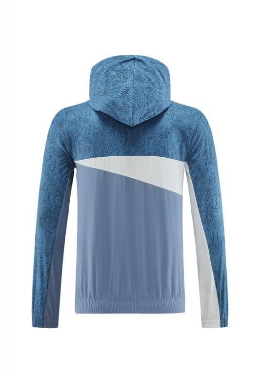 23/24 Brazil Blue Half Zipper Jacket+Pants - Image 13