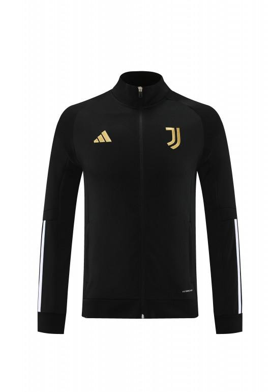 23/24 Juventus Black Full Zipper Jacket+Pants - Image 8