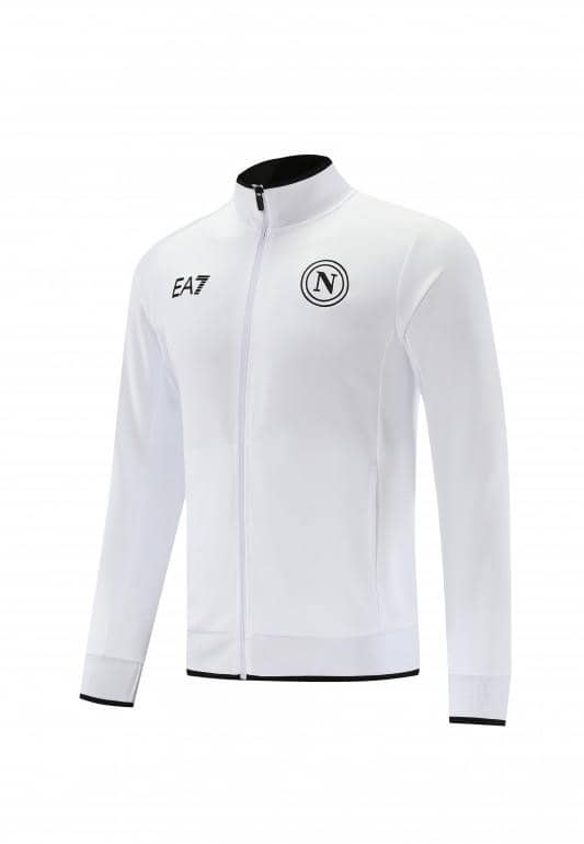23/24 Napoli White Full Zipper Jacket+Pants - Image 11