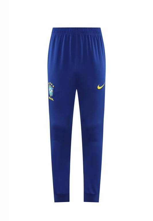 23/24 Brazil Blue Full Zipper Jacket+Pants - Image 8
