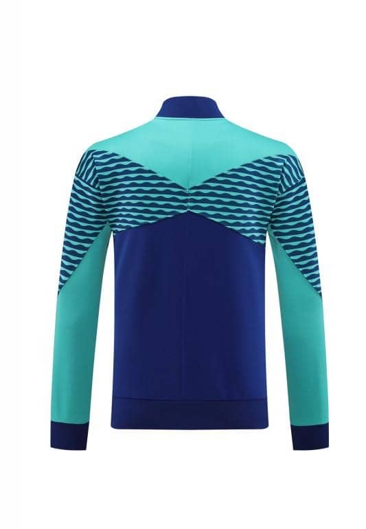 23/24 Brazil Blue Full Zipper Jacket+Pants - Image 9