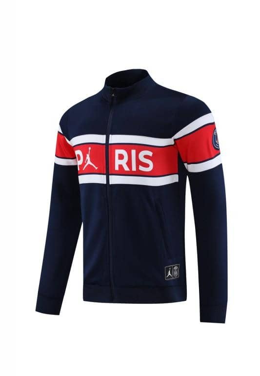 23/24 PSG Navy Red Full Zipper Jacket+Pants - Image 8