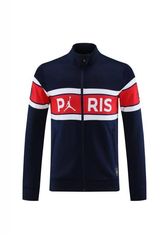 23/24 PSG Navy Red Full Zipper Jacket+Pants - Image 9