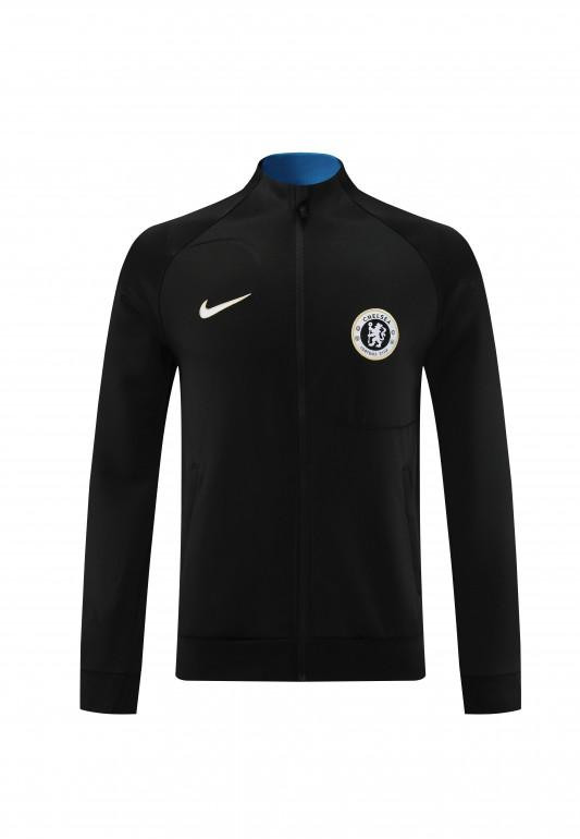 23/24 Chelsea Black Full Zipper Jacket+Pants - Image 12
